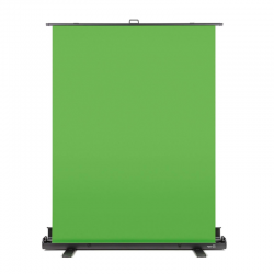 Elgato Green Screen — Collapsible Chroma Key Backdrop, Wrinkle-Resistant Fabric and Ultra-Quick Setup for background removal for Streaming, Video Conferencing, on Instagram, TikTok, Zoom, Teams, OBS